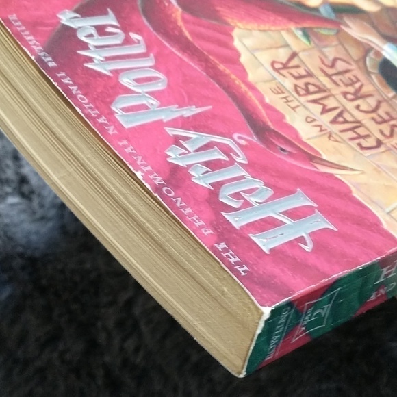 Harry Potter and the Chamber of Secrets Paperback First Print Scholastic 2000 - Picture 7 of 8